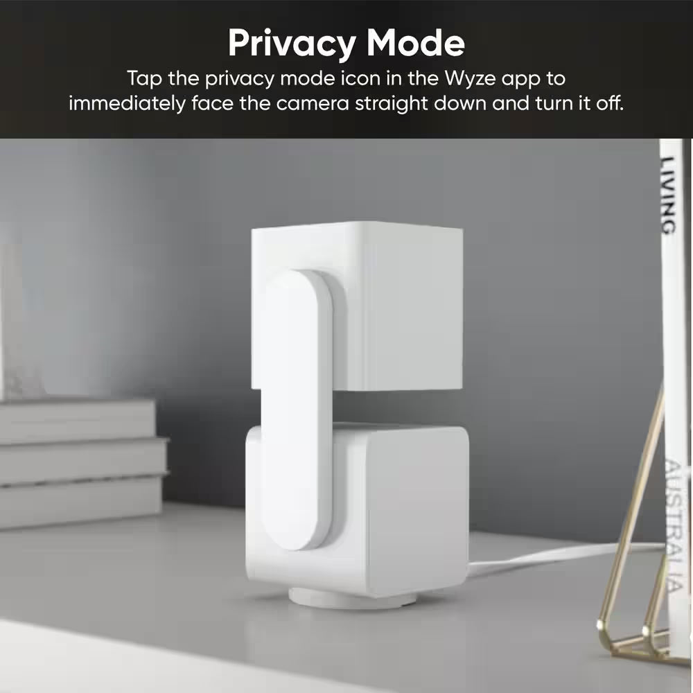 Pan V3 Wired Indoor/Outdoor 1080P HD Home Security Camera with Privacy Mode