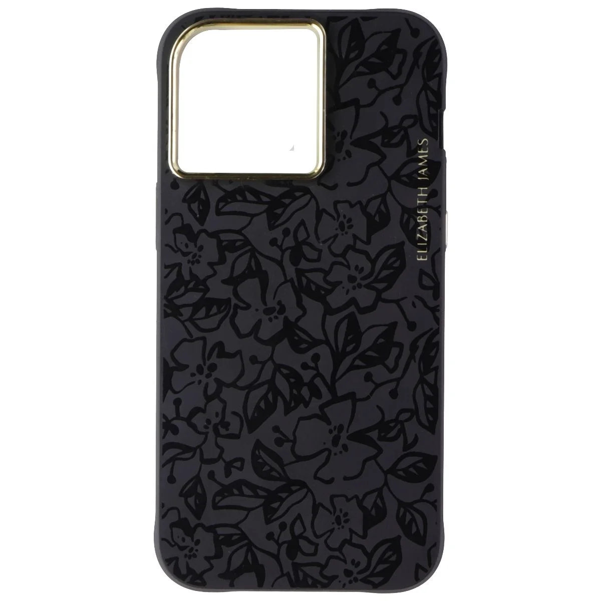Case for Magsafe for Iphone 15 Pro Max - Black Floral