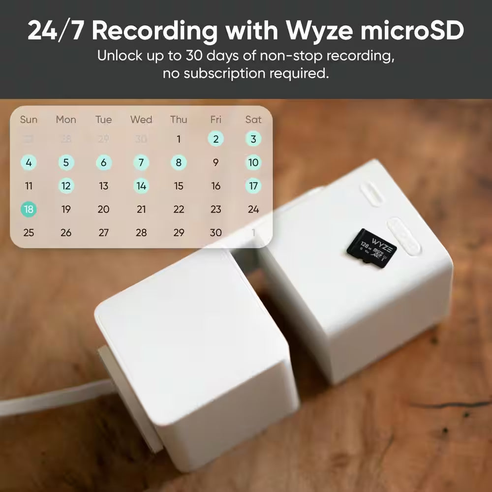 Pan V3 Wired Indoor/Outdoor 1080P HD Home Security Camera with Privacy Mode