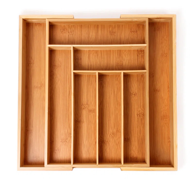 Benninger Expanding Adjustable Flatware Kitchen Drawer Organizer