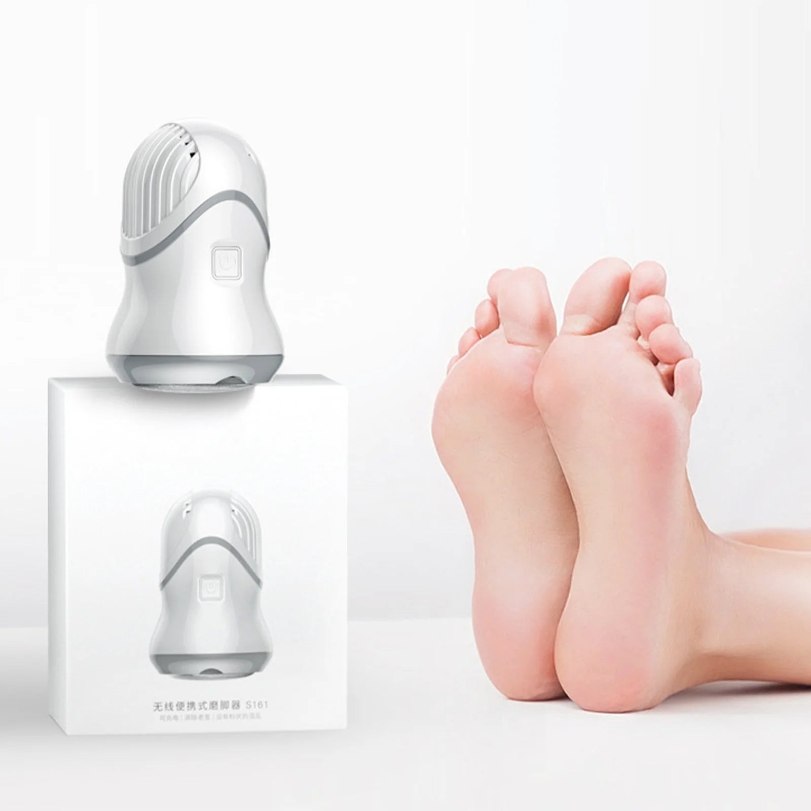 Electric Feet Callus Remover,Portable Rechargeable Foot File Pedicure Tools,Ideal for Dead Skin,Two Gears of Adjustment, Does Not Hurt the Skin