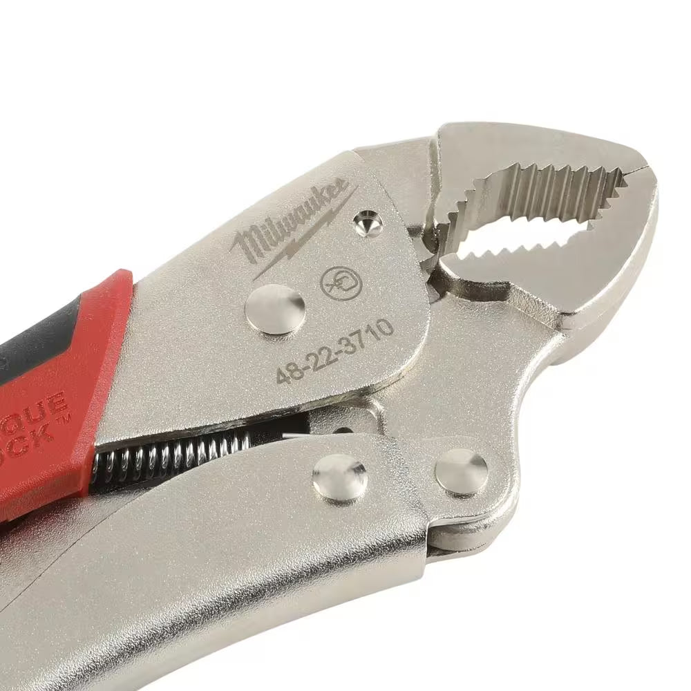 10 In. Gripped Curved Jaw Locking Pliers with Maxbite