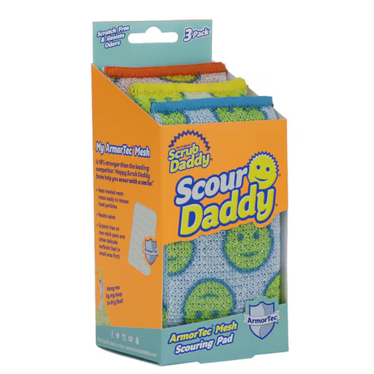 Scour Daddy Polymer Foam Scouring Pad 3 -Pack