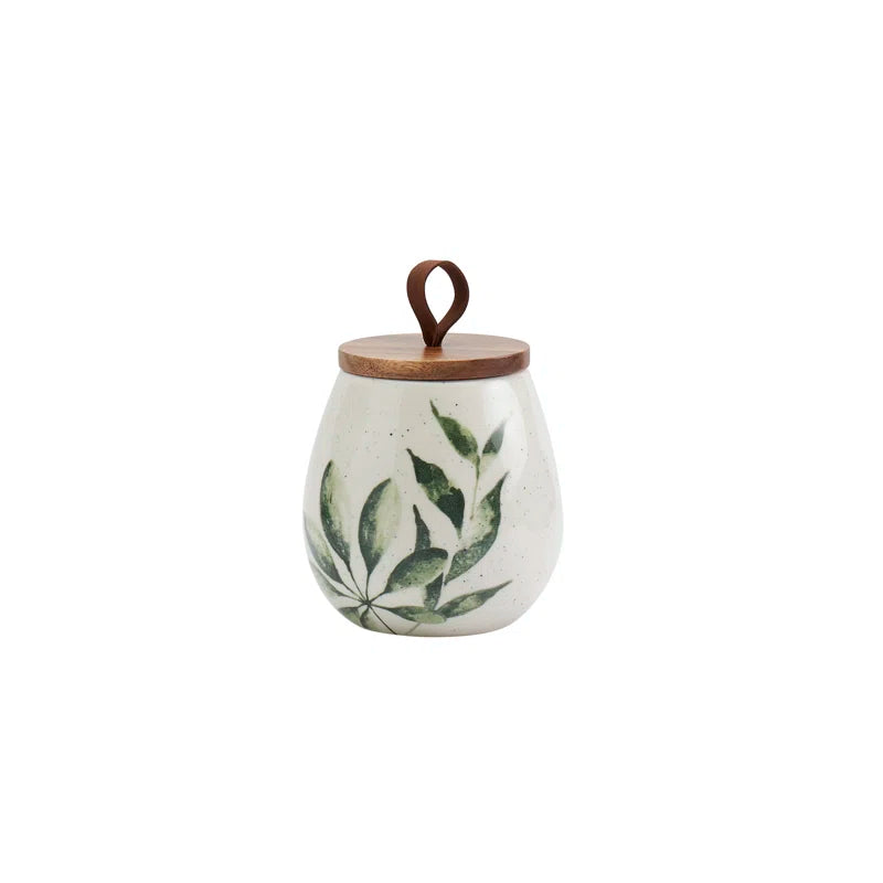 On the Counter  3 Piece Canister Set Greenleaf