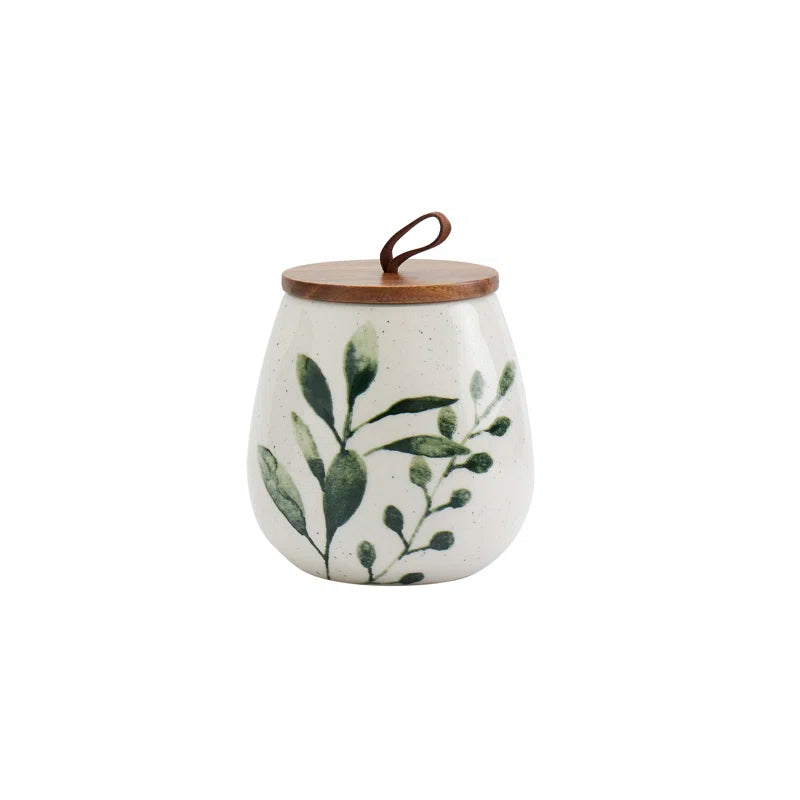On the Counter  3 Piece Canister Set Greenleaf