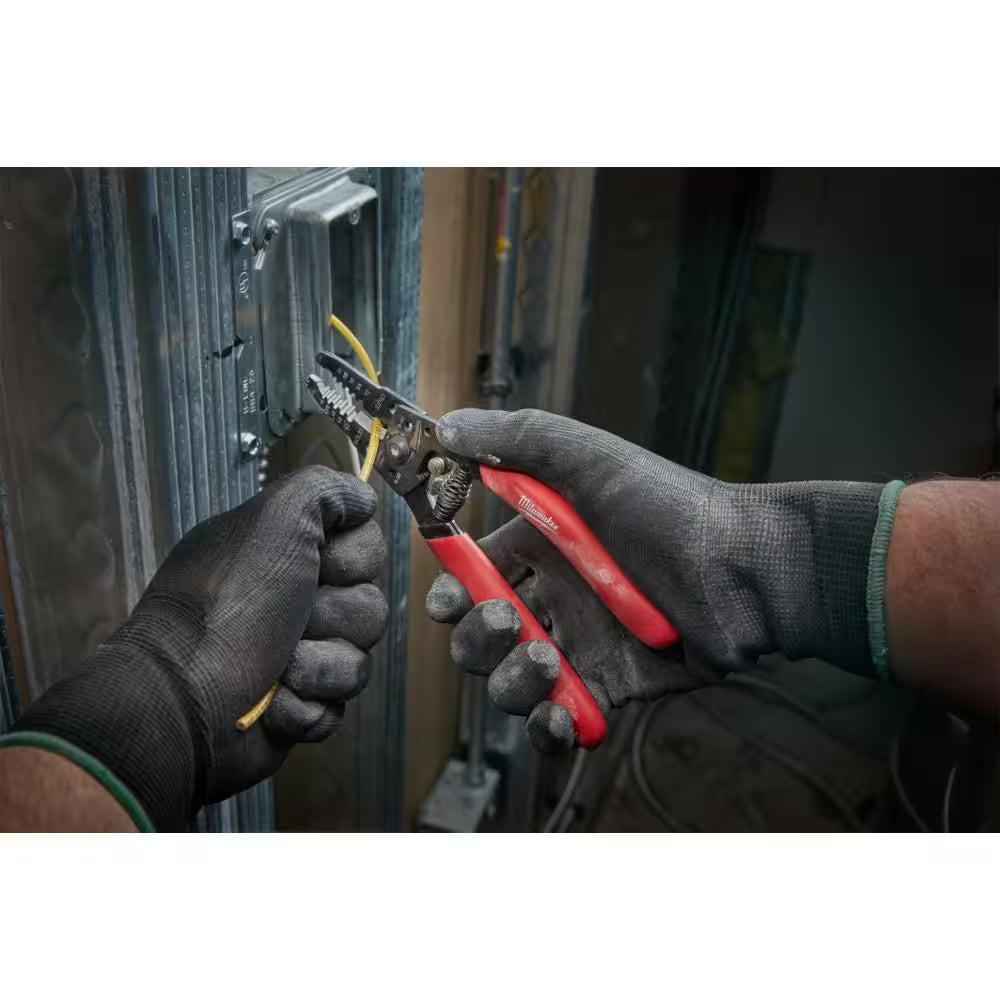 7 In. Wire Stripper with Wire Cutter and Bolt Cutter