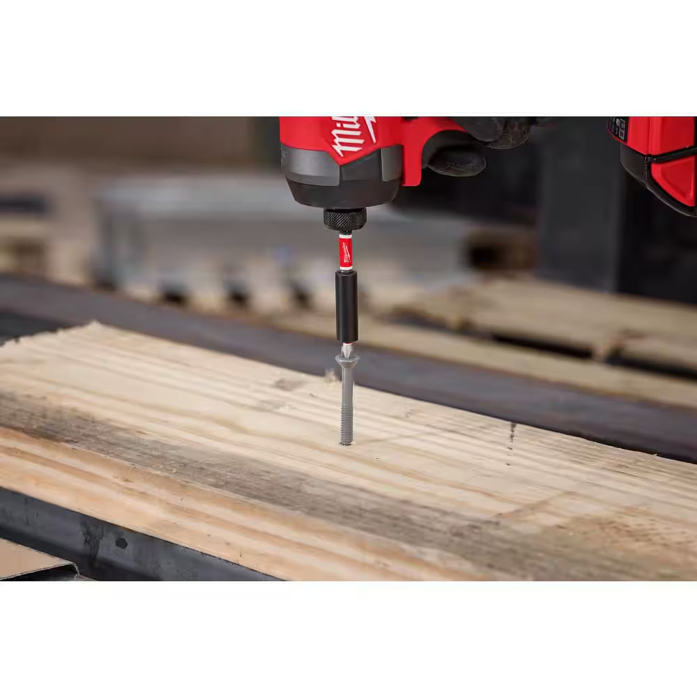 SHOCKWAVE Impact Duty Alloy Steel Screw Driver Bit Set (10-Piece)