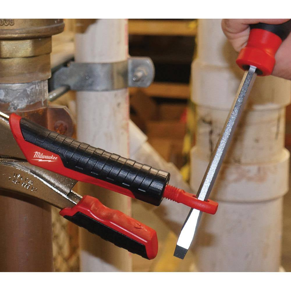 10 In. Gripped Curved Jaw Locking Pliers with Maxbite