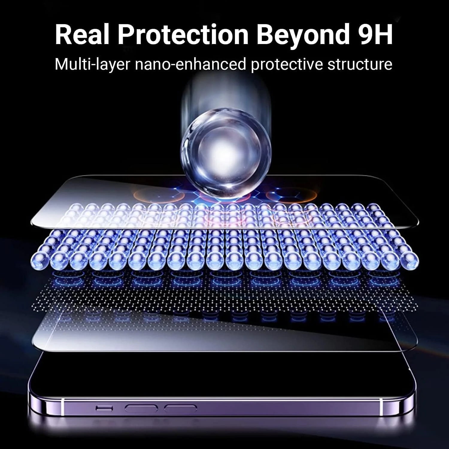 Heavy Duty Transparent Phone Case Designed for Apple Iphone 15 Clear Case with 2 Screen Protector and 2 Camera Lens, Shockproof Dropproof Slim Clear Case for Apple Iphone 15