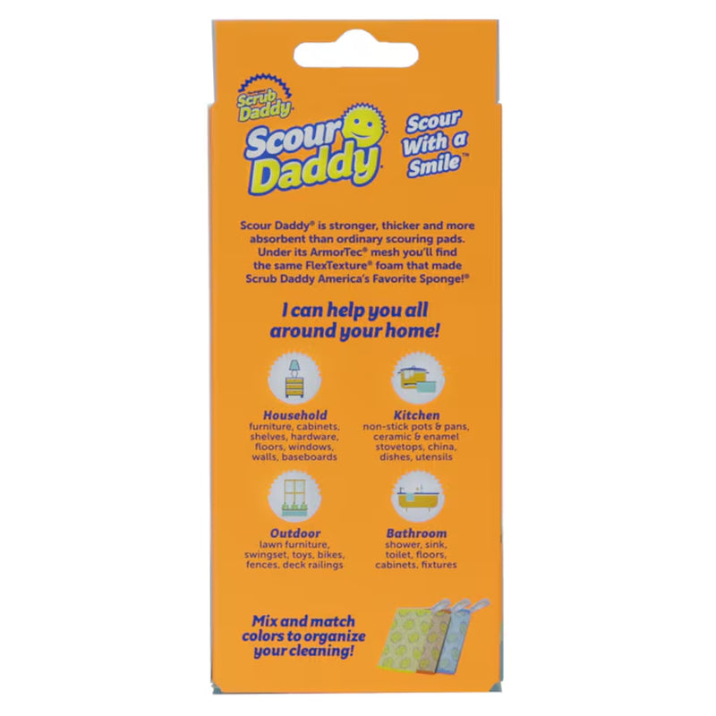 Scour Daddy Polymer Foam Scouring Pad 3 -Pack