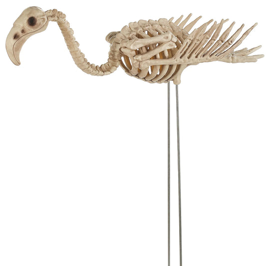 Flamingo Skeleton - Halloween Yard Decoration Outdoor Display