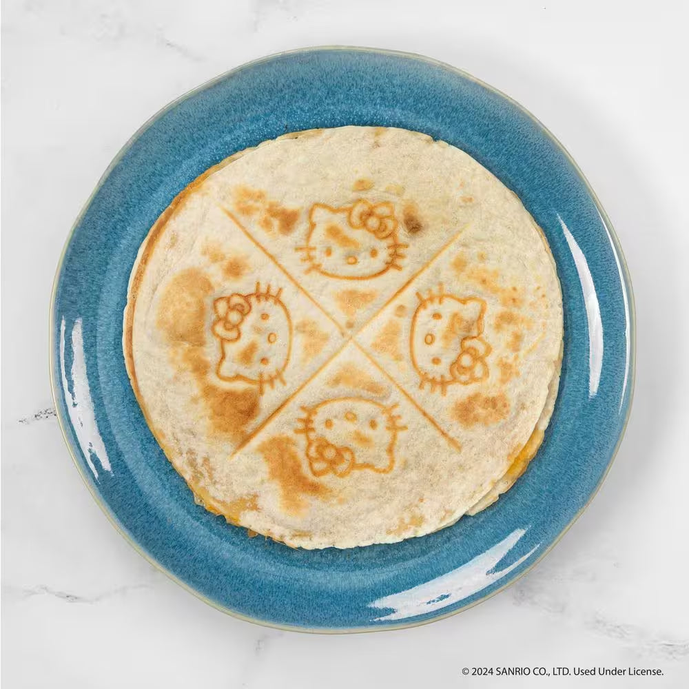 Hello Kitty 80 Sq. In. Pink Quesadilla Maker